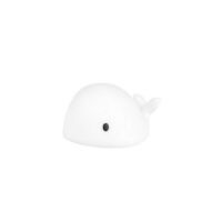 Veilleuse baleine en silicone rechargeable-Silicone-Blanc-Mathi Design