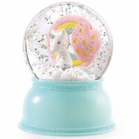 Veilleuse-boule à neige Licorne--Multicolore-Djeco