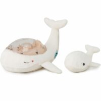 Veilleuse peluche Tranquil Baleine--Blanc-Cloud b