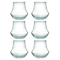Verre à dégustation soufflé bouche en verre recyclé transparent-Verre-Transparent-Medard de Noblat