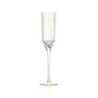 Verre verre marron et rose 7