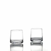 Verres élégants cristal en verre transparent - Lot de 2-Verre-Transparent-Zone Denmark