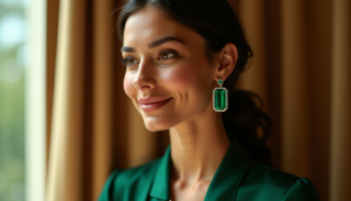 Boucles d'oreilles émeraude : comment les choisir et les porter avec élégance